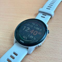 Garmin Forerunner 255 Music - White running sports watch
