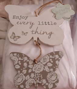 Butterfly plaque