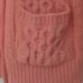 Aran Crafts Rose Pink Cardigan Image 5