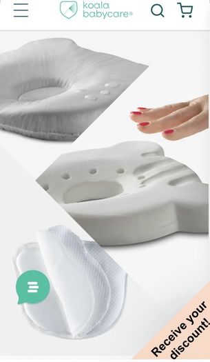 Koala babycare pillow