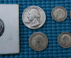 Vintage Silver Coins