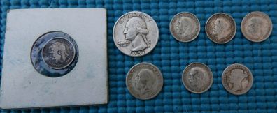 Vintage Silver Coins