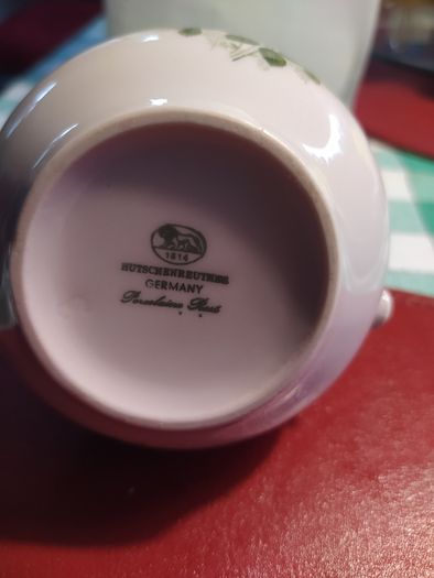 Hutschenreuter porcelain rose jug