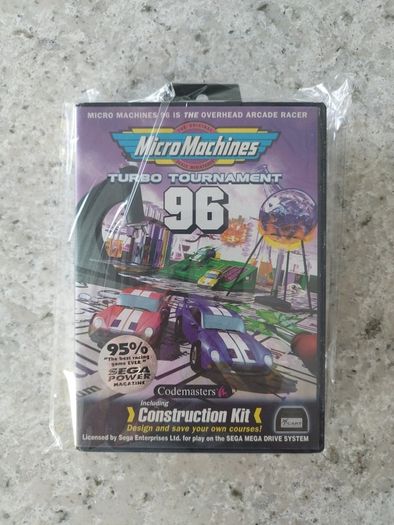 Micro Machines Turbo Tournament 96 - Sega Megadrive
