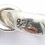 Vintage 925 Sterling Silver & Dichroic Glass Pendant Image 5