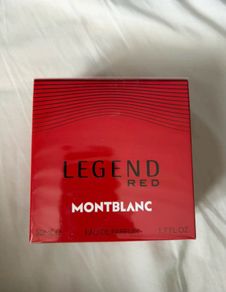 Montblanc red 50mls fragrance new sealed aftershave