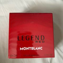 Montblanc red 50mls fragrance new sealed aftershave