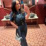 denim jumpsuit Image 4