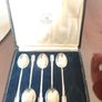 Sterling silver antique spoons set Image 2