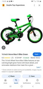 16"  boys bike