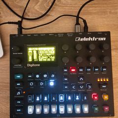 Elektron Digitone with spare Keycaps