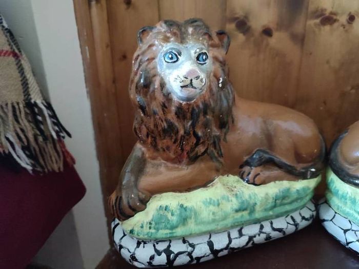 Vintage Lion ornaments