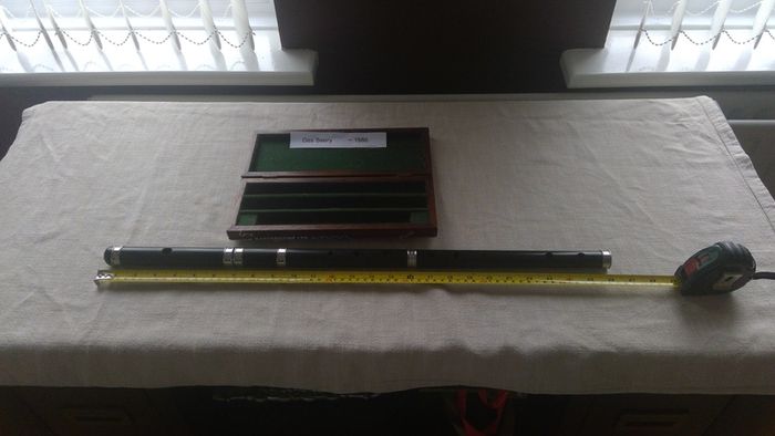 Irish Blackwood Flute by Des Seery