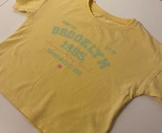Dunnes - yellow tshirt - Age 3-4