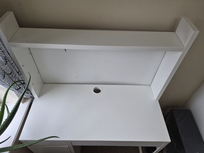 White Desk -105x50 Cm