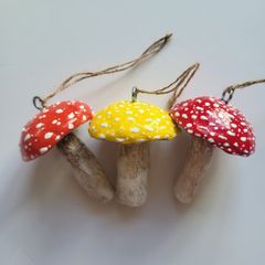 Handcrafted mushroom!