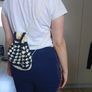 Handmade crochet backpack Image 4