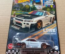 Nissan Skyline R34 Silhouette Lbwk Hot Wheels