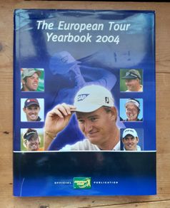 The European Tour Yearbook 2004 - Golf Autographs