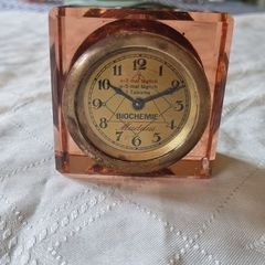 Art Deco Pharmacy Desk Clock