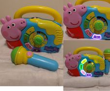Peppa Pig Boombox with Microphone musical toy