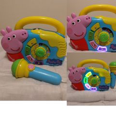 Peppa Pig Boombox with Microphone musical toy