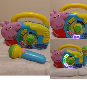 Peppa Pig Boombox with Microphone musical toy