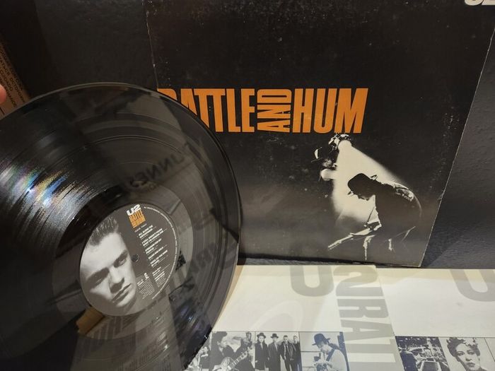U2 Rattle And Hum Vinyl Record Island Uc27 2xLP
