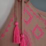 LUCUMA Handmade Boho Maxi Dress - One Size ( Fit 14 - 18UK) - Bnwt Rrp 69 Image 4
