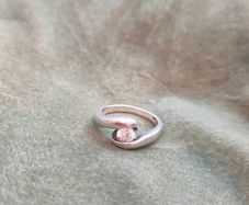 ladies vintage silver ring