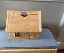 Wooden dolls house