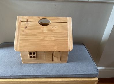 Wooden dolls house