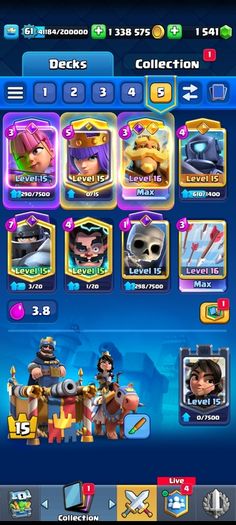 Clash Royale account