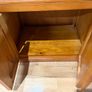 Rustic solid pine bedside cabinet Image 4