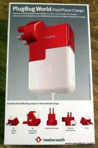 Twelve South PlugBug MacBook/Ipad/Iphone Global Power Adapter.