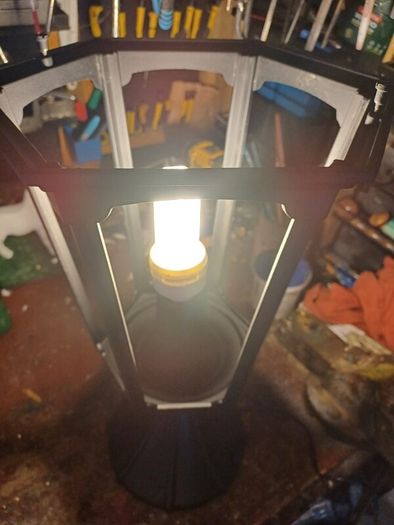 Vintage Pillar Lamps