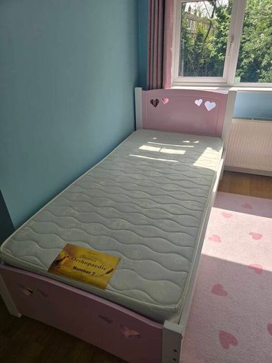 Single bed & mattress
