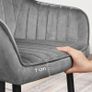 Set of 2 Dining Chairs Armchair CHAIRS ONLY High quality Image 5