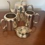 Silver plate Tea Set  with Tray Image 5