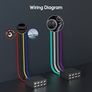NEW SALE | 7 LED Colors Car Stereo Handsfree Calling Bluetooth 5.0 Car Radio, Stereo & Clock, 4X60W FM Radio Image 4