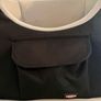 Trixie Raised Small Dog Car Seat Black/Grey Image 4