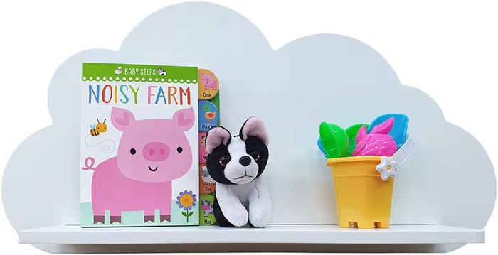 Children's Cloud Floating Shelves