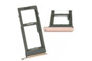 For Samsung Galaxy S9 S9+ Plus SIM &amp; SD Card Tray Holder Slot Gold Rubber Seal New - FHT06SMST
