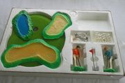 Vintage 1970s Carpet Golf Game by Turner Research Complete Boxed Indoor Game