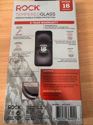 Premium Iphone 16 screen protector