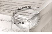 Baby Safety Corner Protectors, 20 Pack Clear Corner Guards for Tables, Furniture, with 20pcs Strong Adhesive for Backup Use