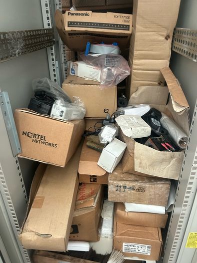 Large amount of electronic equipment. Most brand new never touched