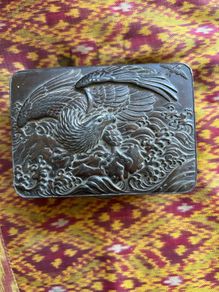 Antique Japanese Trinket Box late Meiji Period