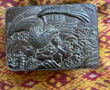 Antique Japanese Trinket Box late Meiji Period