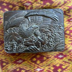 Antique Japanese Trinket Box late Meiji Period
